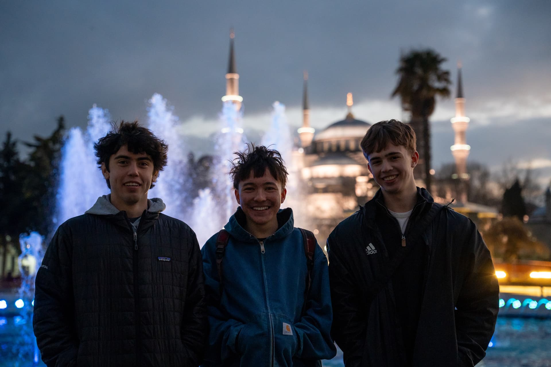 Students at Hagia Sophia